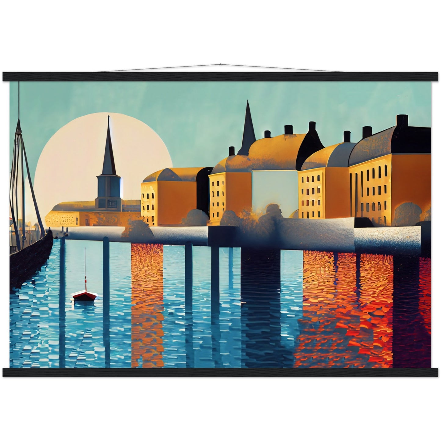 Art Deco Copenhagen by Posterify Design 70x100cm - Posterify