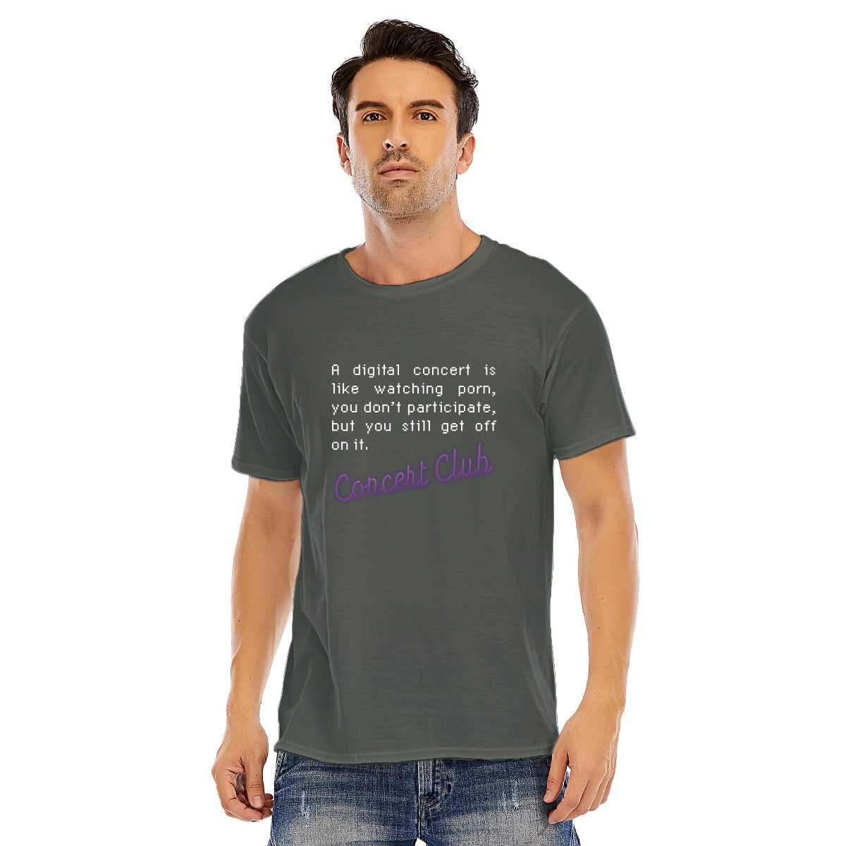 Concert Club Unisex O-neck Short Sleeve T-shirt | 180GSM Cotton (DTF)