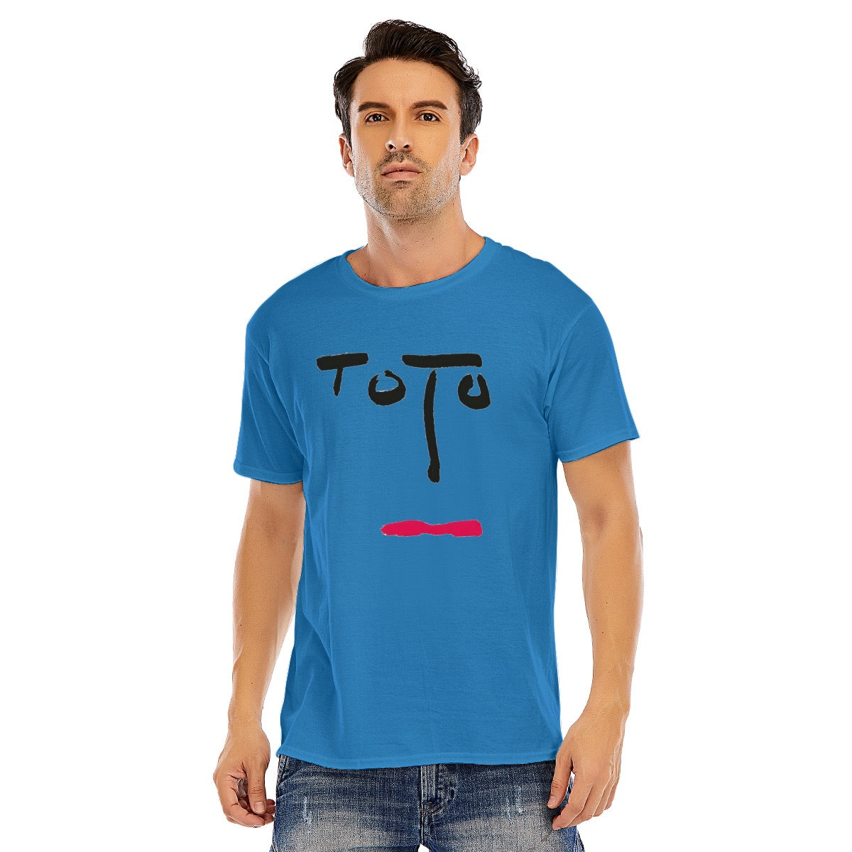 Toto, Unisex O-neck Short Sleeve T-shirt | 180GSM Cotton (DTF)