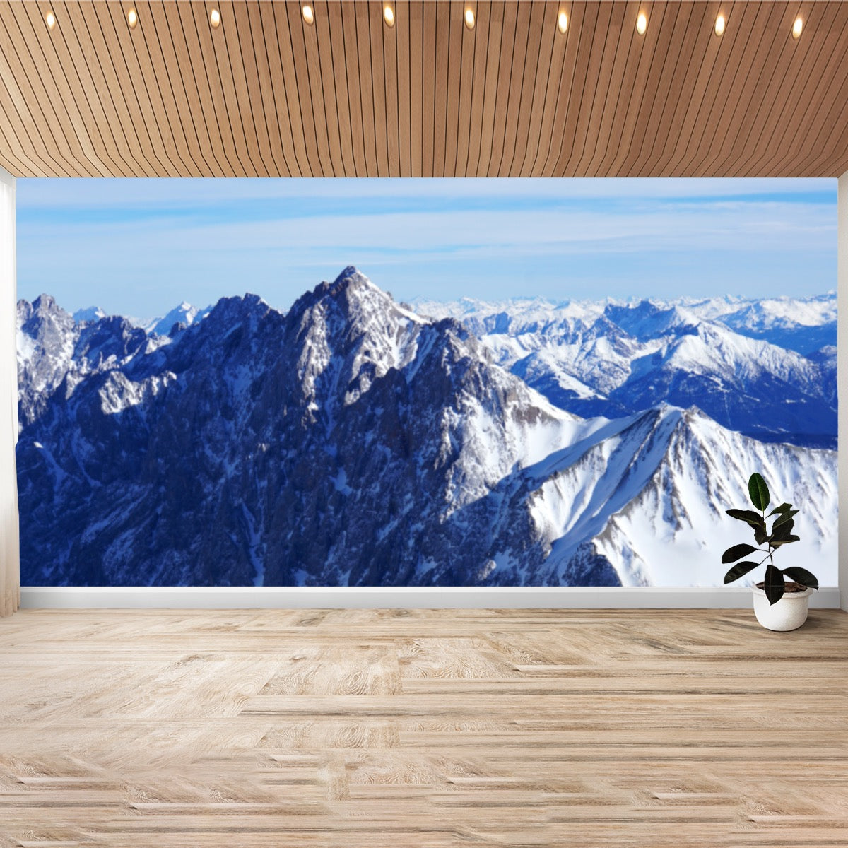 Zugspitze Mega Size Wall Sticker