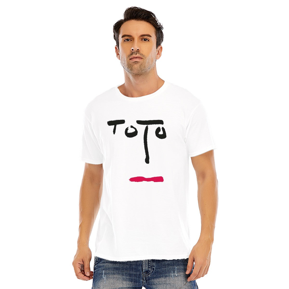 Toto, Unisex O-neck Short Sleeve T-shirt | 180GSM Cotton (DTF)