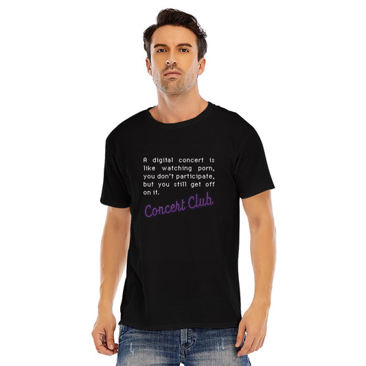 Concert Club Unisex O-neck Short Sleeve T-shirt | 180GSM Cotton (DTF)