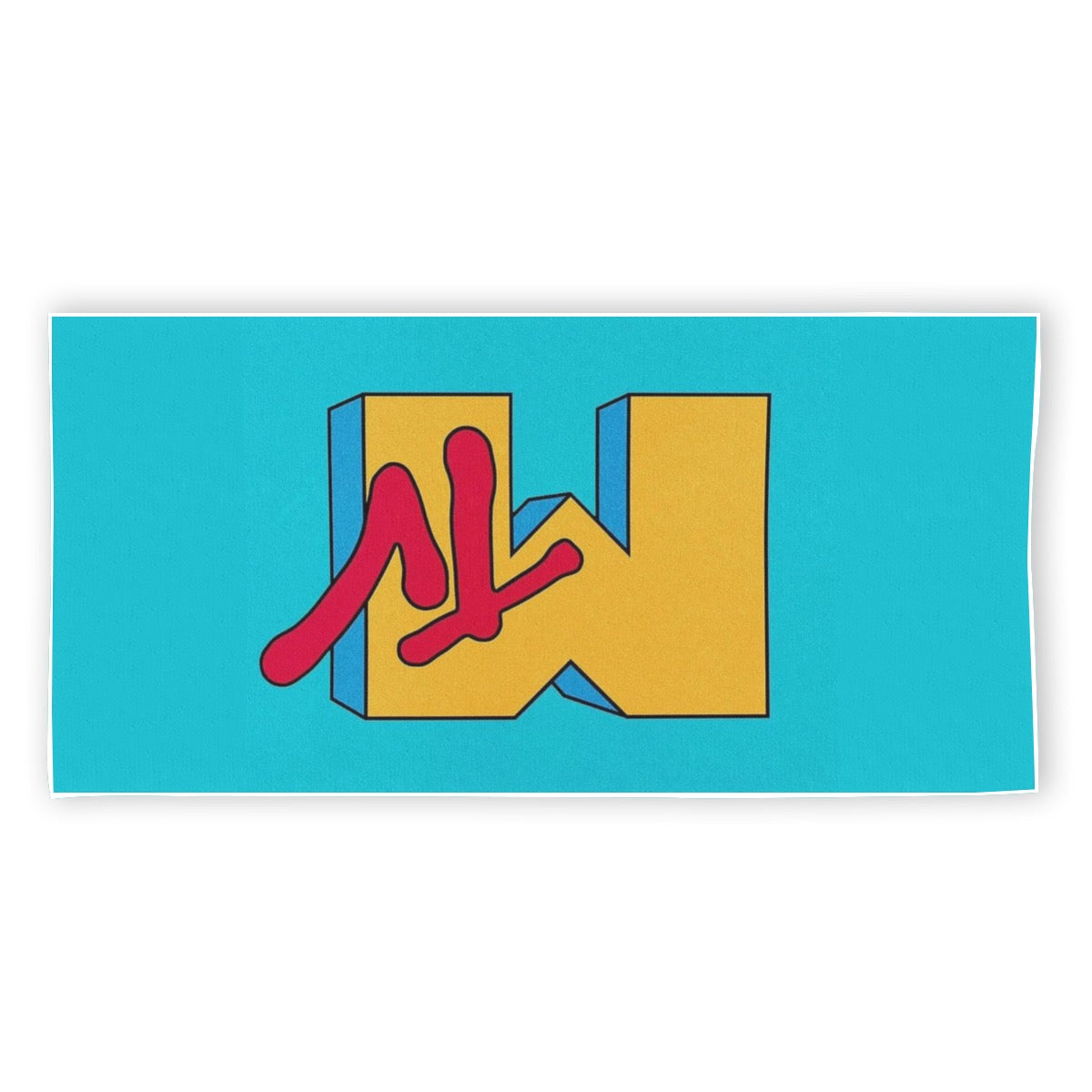 MTV Logo Rectangular Beach Towel