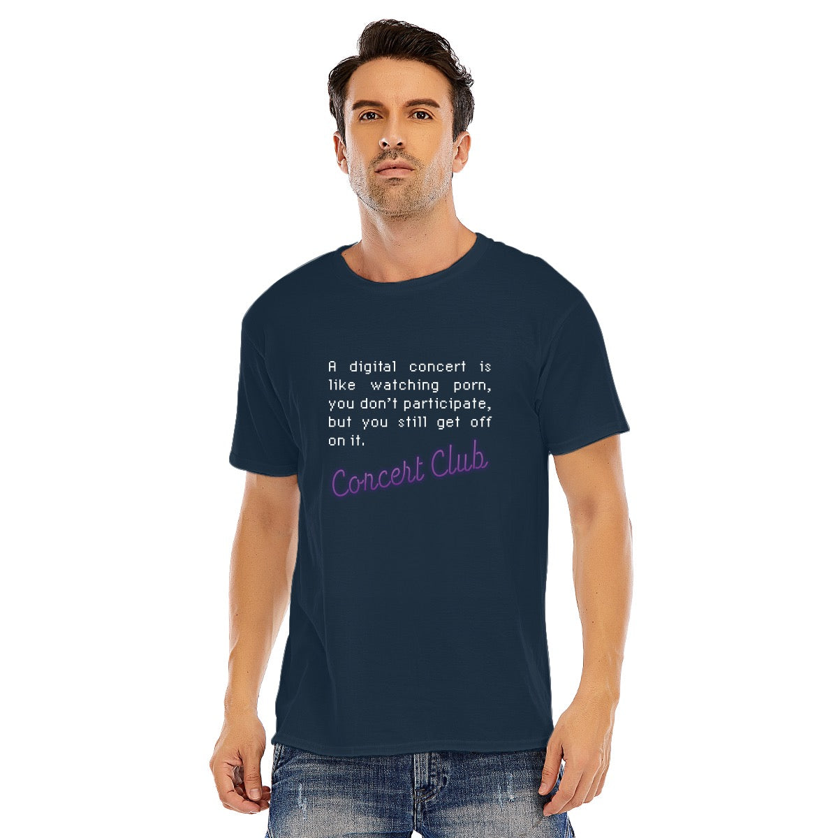 Concert Club Unisex O-neck Short Sleeve T-shirt | 180GSM Cotton (DTF)