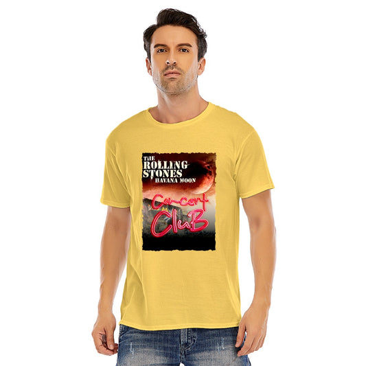 Concert Club, Stones, Unisex O-neck Short Sleeve T-shirt | 180GSM Cotton (DTF)