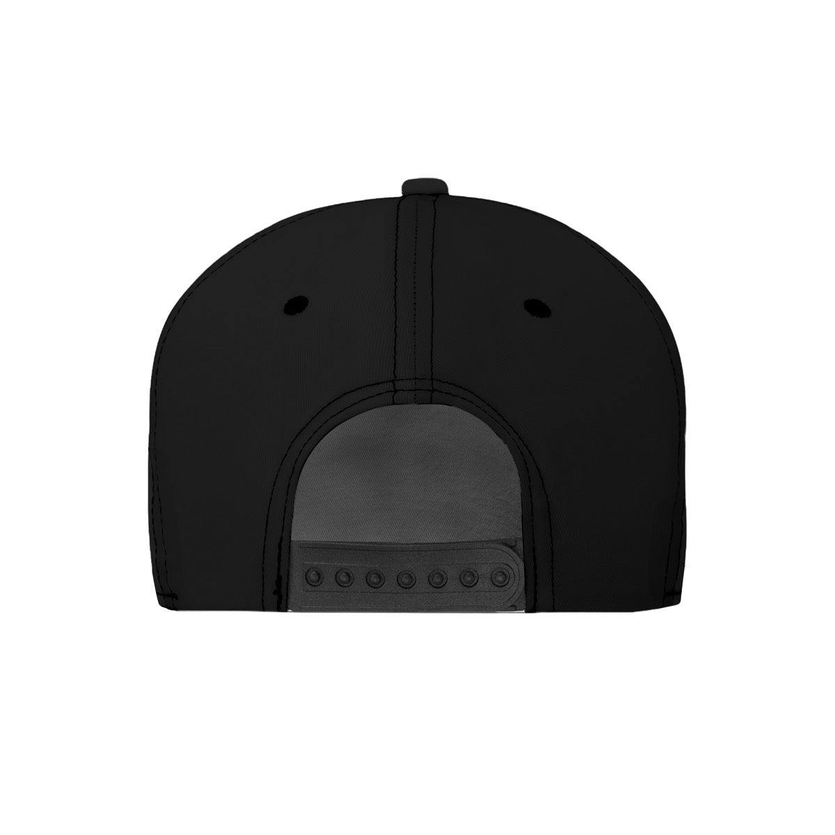 Ramones Black Buckle Flat-Brim Baseball Cap