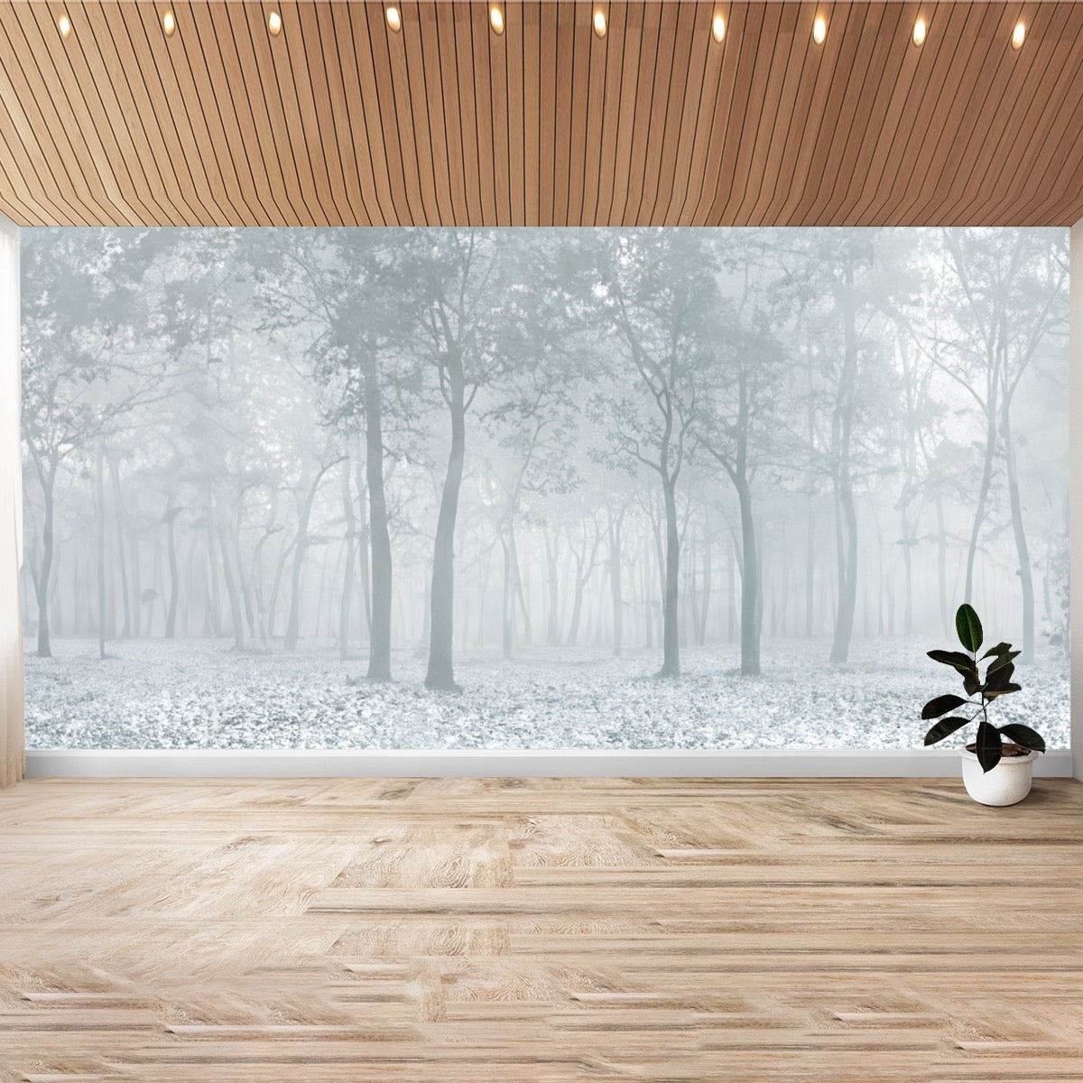 Painted Forest, Mega Size Wall Sticker 487x236cm