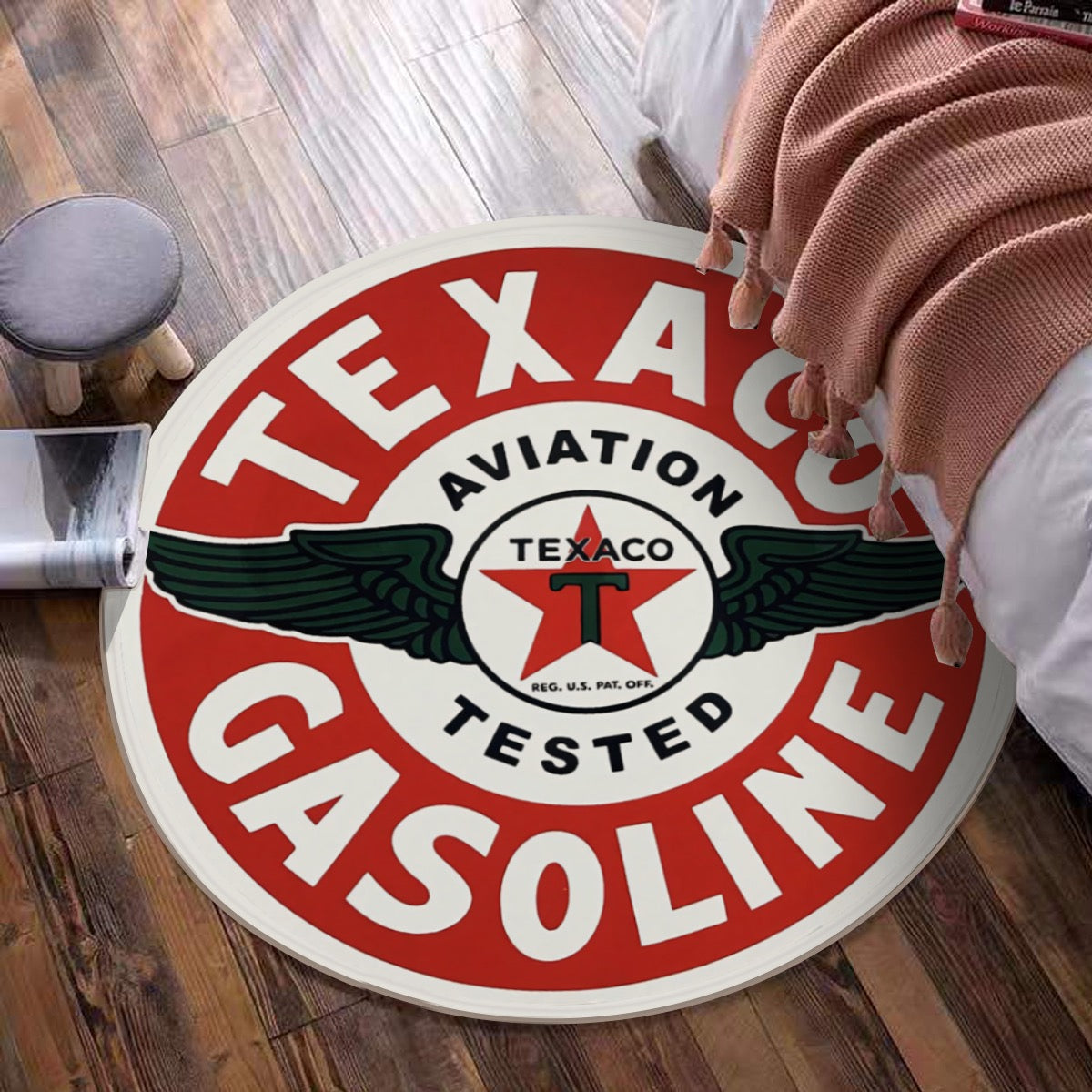 Vintage Texaco Gasoline Mat