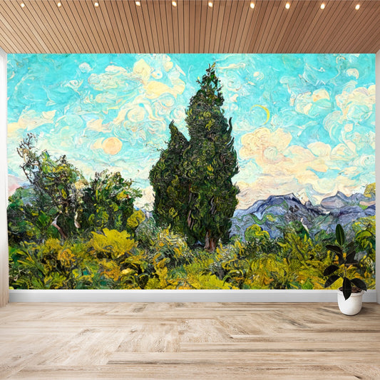 Vincent Van Gogh Expanded Art Wallpaper Sticker