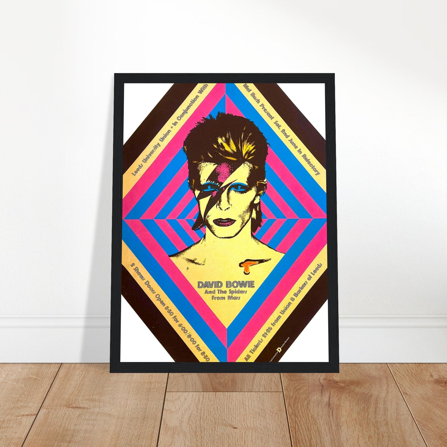 David Bowie Vintage Poster Reprint on Premium Matte Paper - Posterify