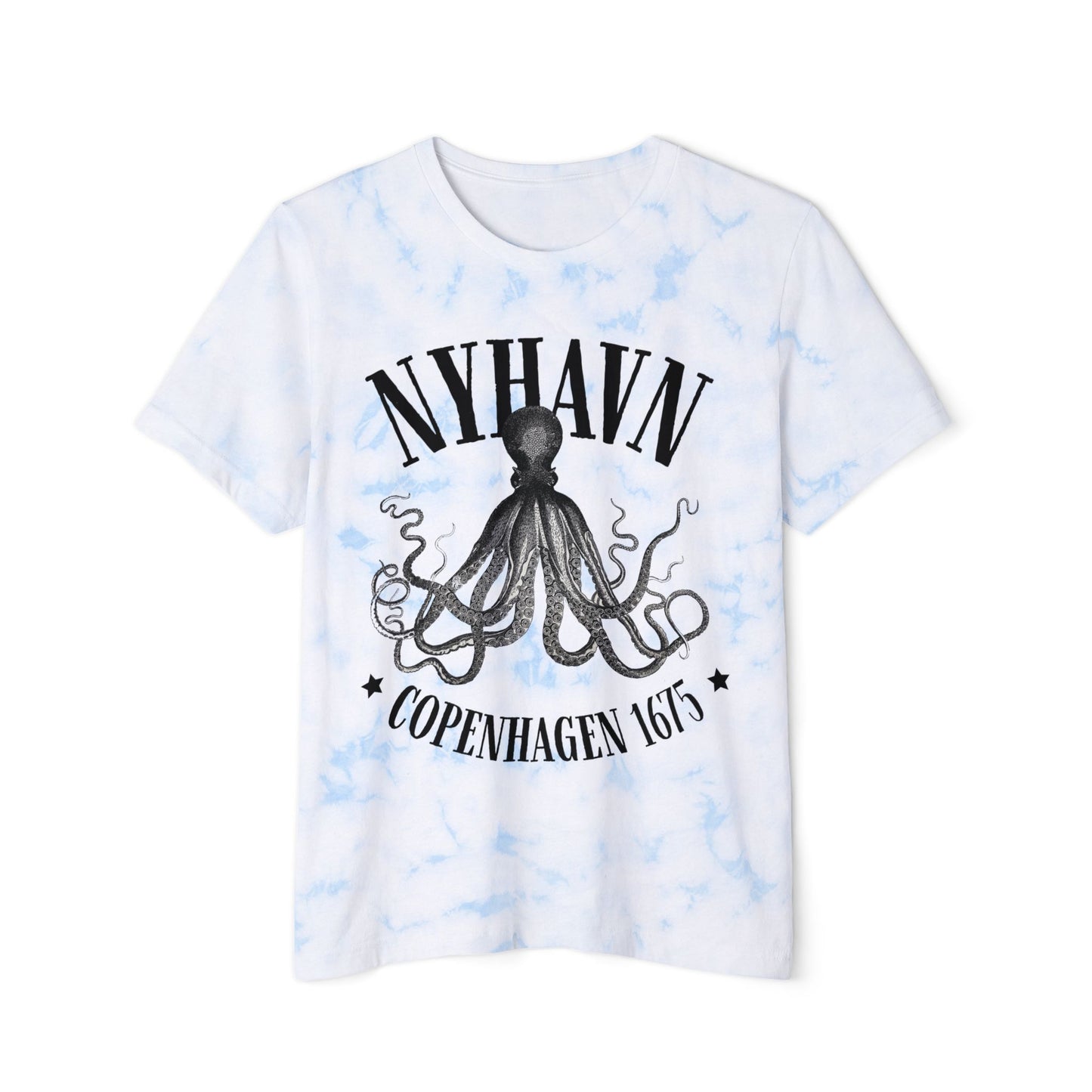 Copenhagen Unisex FWD Fashion Tie-Dyed T-Shirt