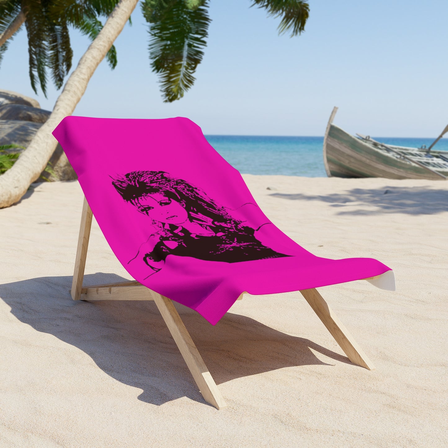 Cyndi Lauper Beach Towel