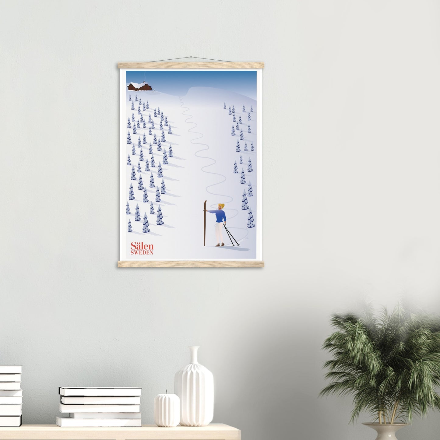 Sälen, Sweden, by Posterify Design, Poster Print on Premium Matte Paper