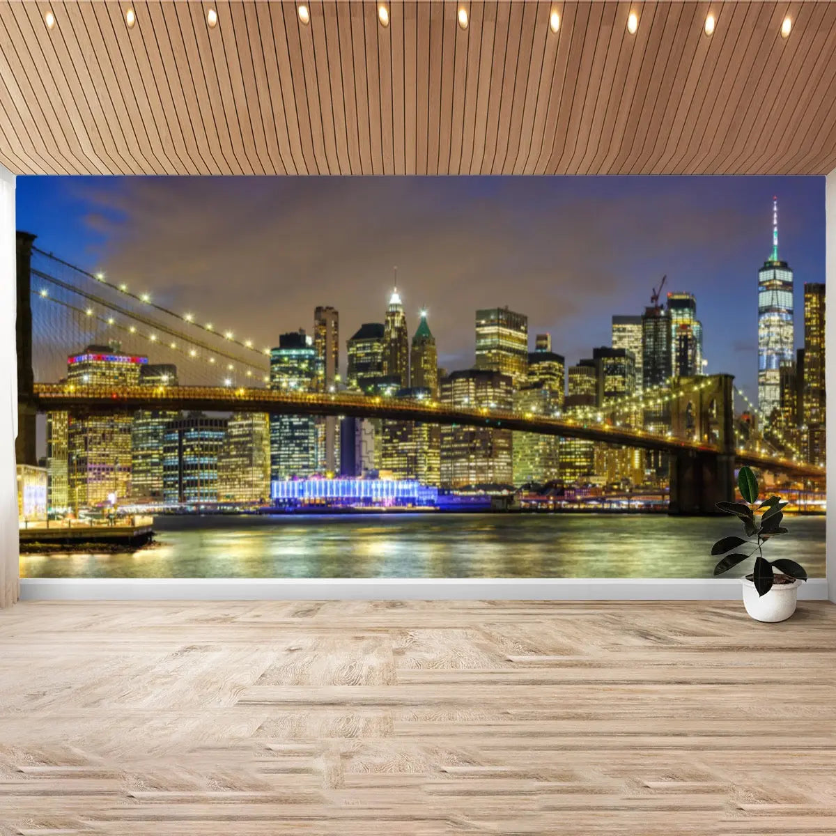 Brooklyn Bridge NY Mega Size Wall Stickers - Image #1