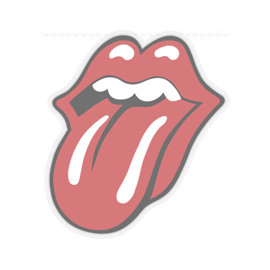 Rock Tongue Kiss-Cut Stickers