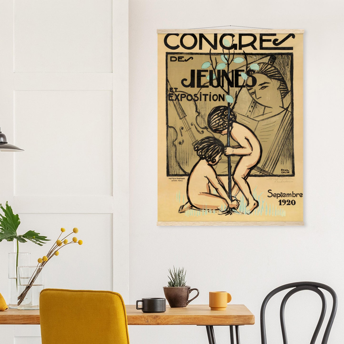 Vintage Poster reprint on premium matte paper - Posterify