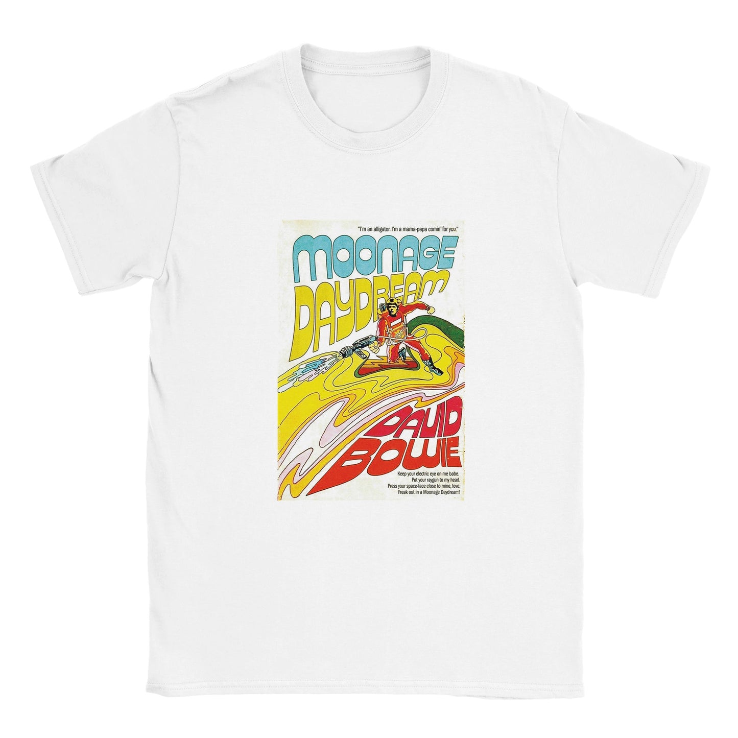 David Bowie Classic Unisex Crewneck T-shirt - Posterify