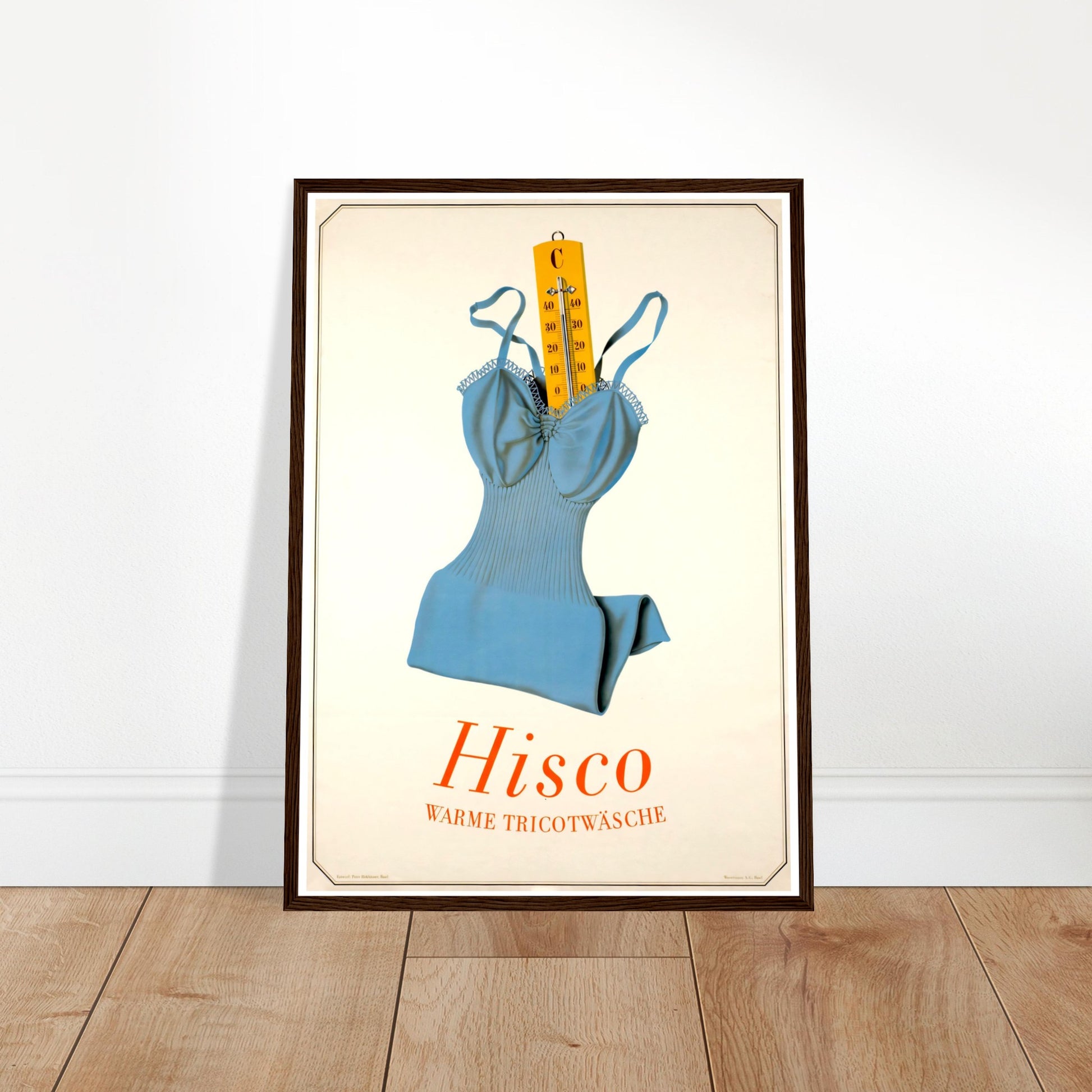 Vintage Poster Reprint, Hisco, Wall Art on Premium Paper - Posterify