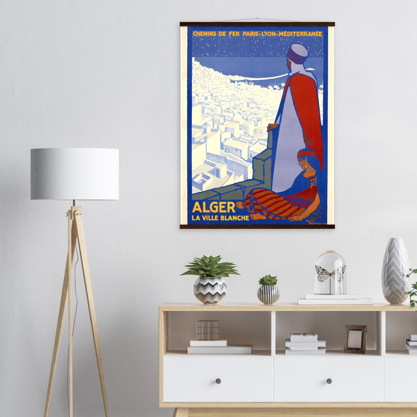 Alger Vintage Poster Reprint on Premium Matte Paper - Posterify