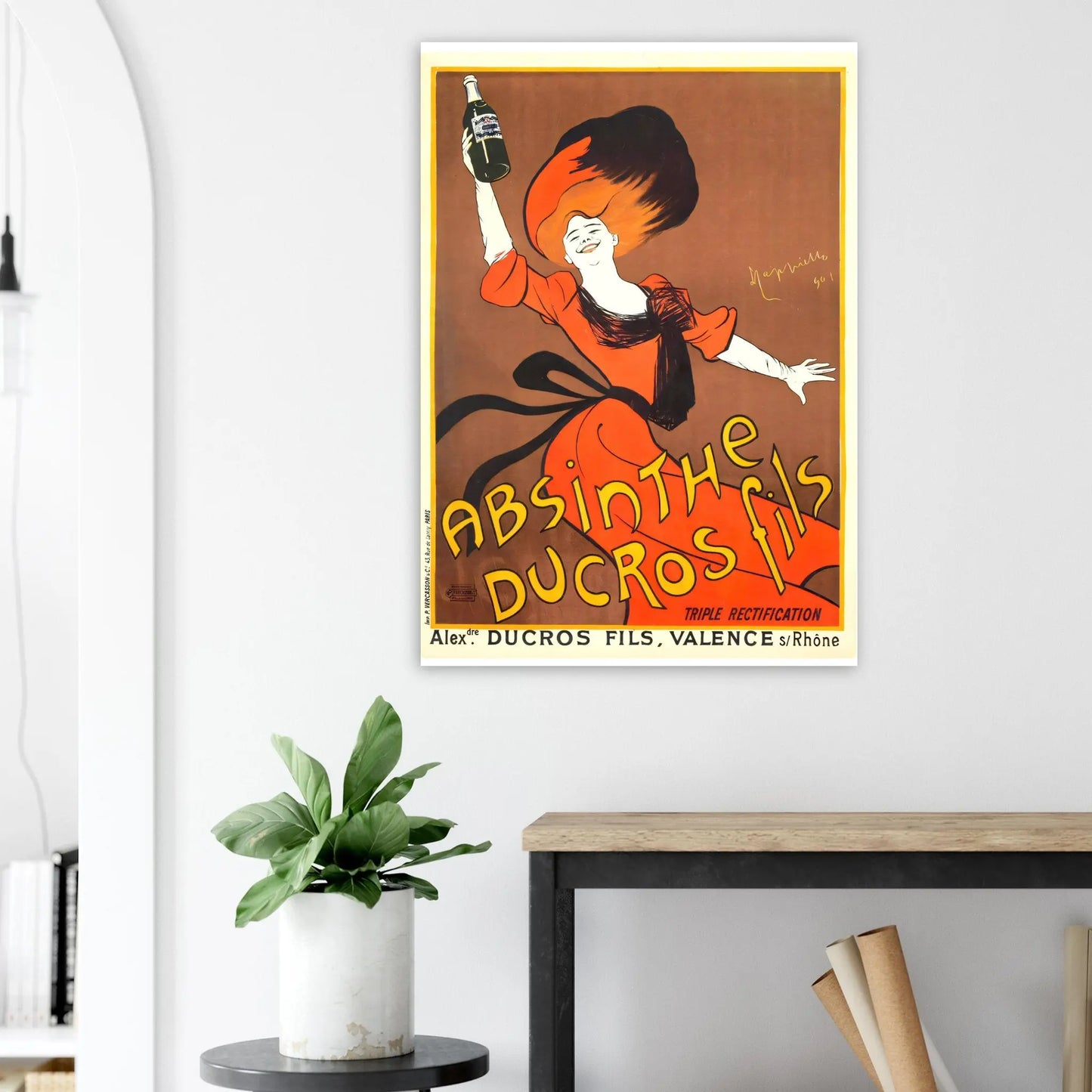 Absinthe Vintage poster reprint on Premium Matte Paper - Posterify