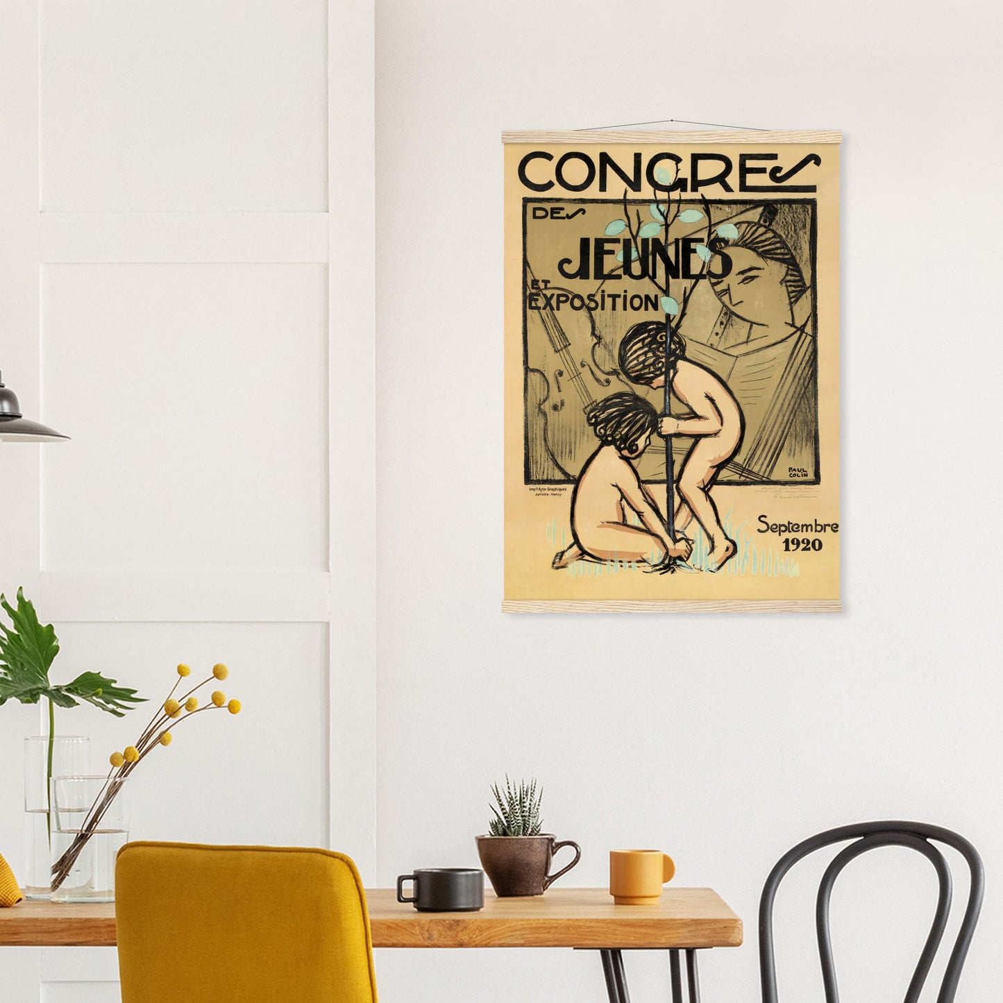 Vintage Poster reprint on premium matte paper - Posterify