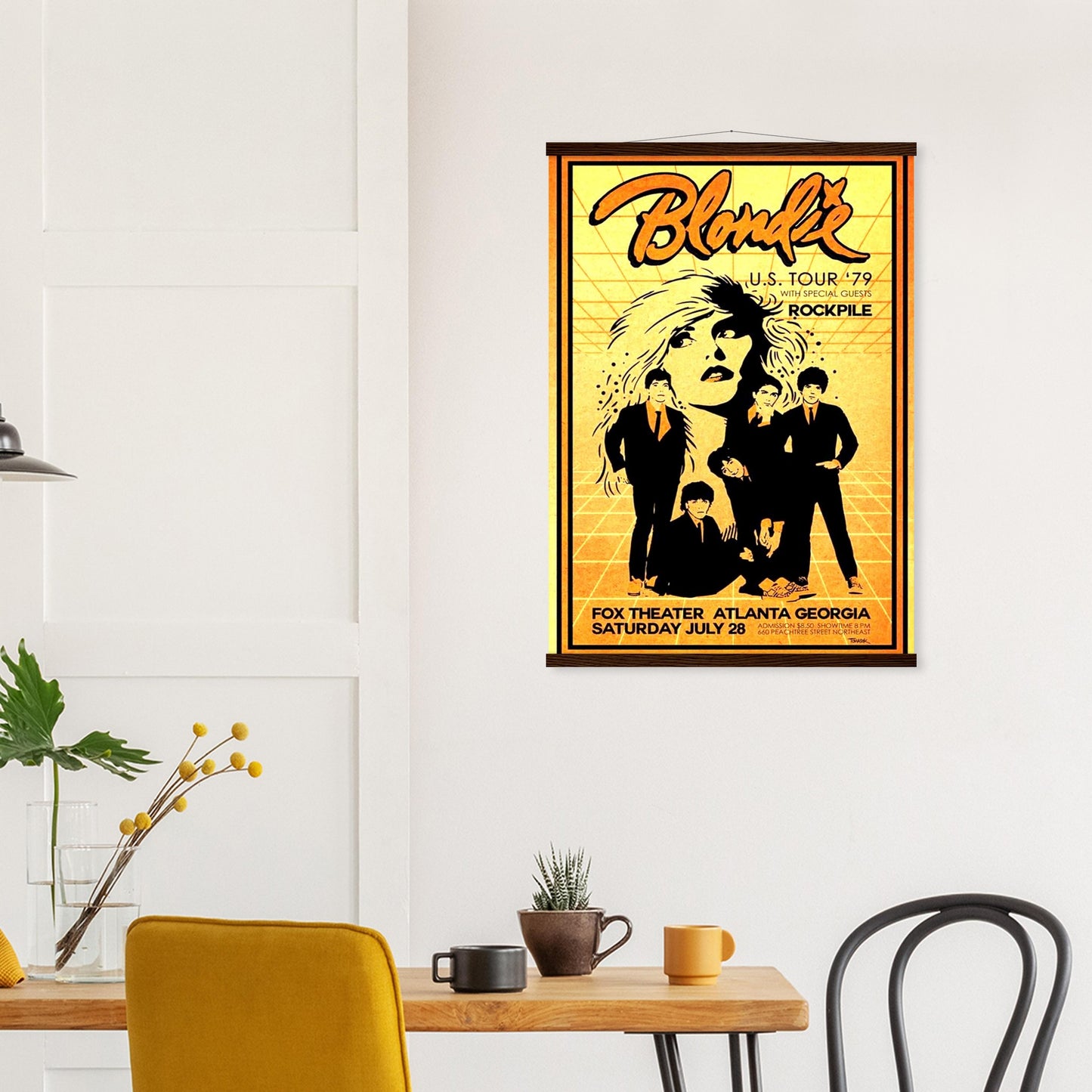 Blondie Vintage Poster Reprint on Premium Matte Paper - Posterify