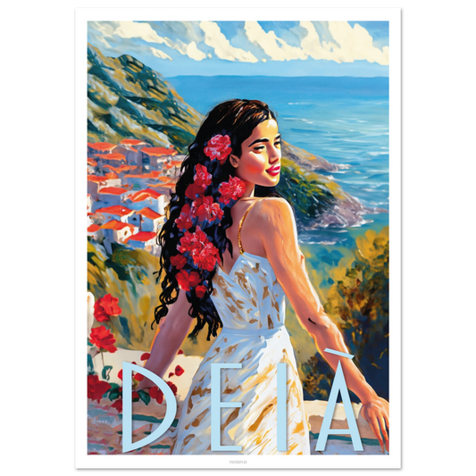 Deiá, Mallorca Poster by Posterity Design on Premium Matte Paper
