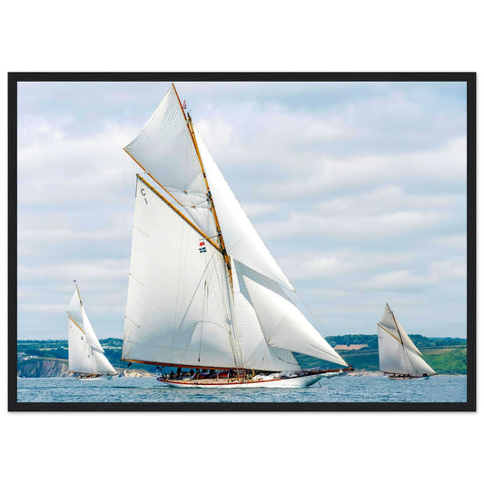 Classic Sail race by Posterify Design - Premium Matte Paper Wooden Framed Poster
