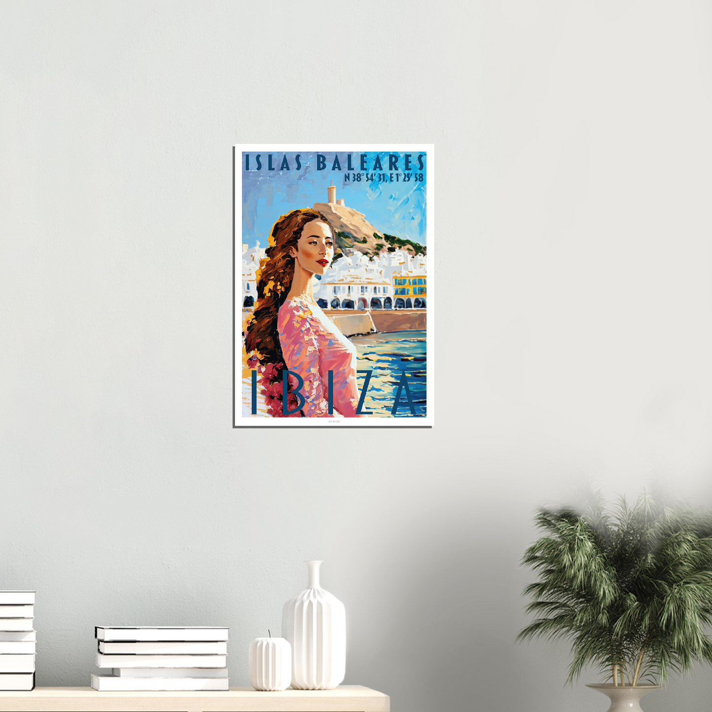 Ibiza Poster by Posterify Design on Premium Matte Paper - Posterify