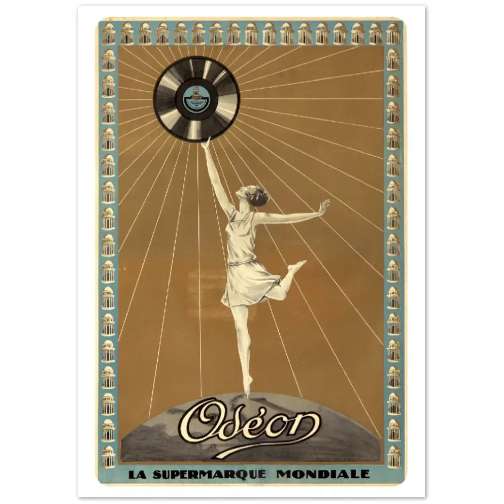 Vintage Poster on Premium Matte Paper - Posterify