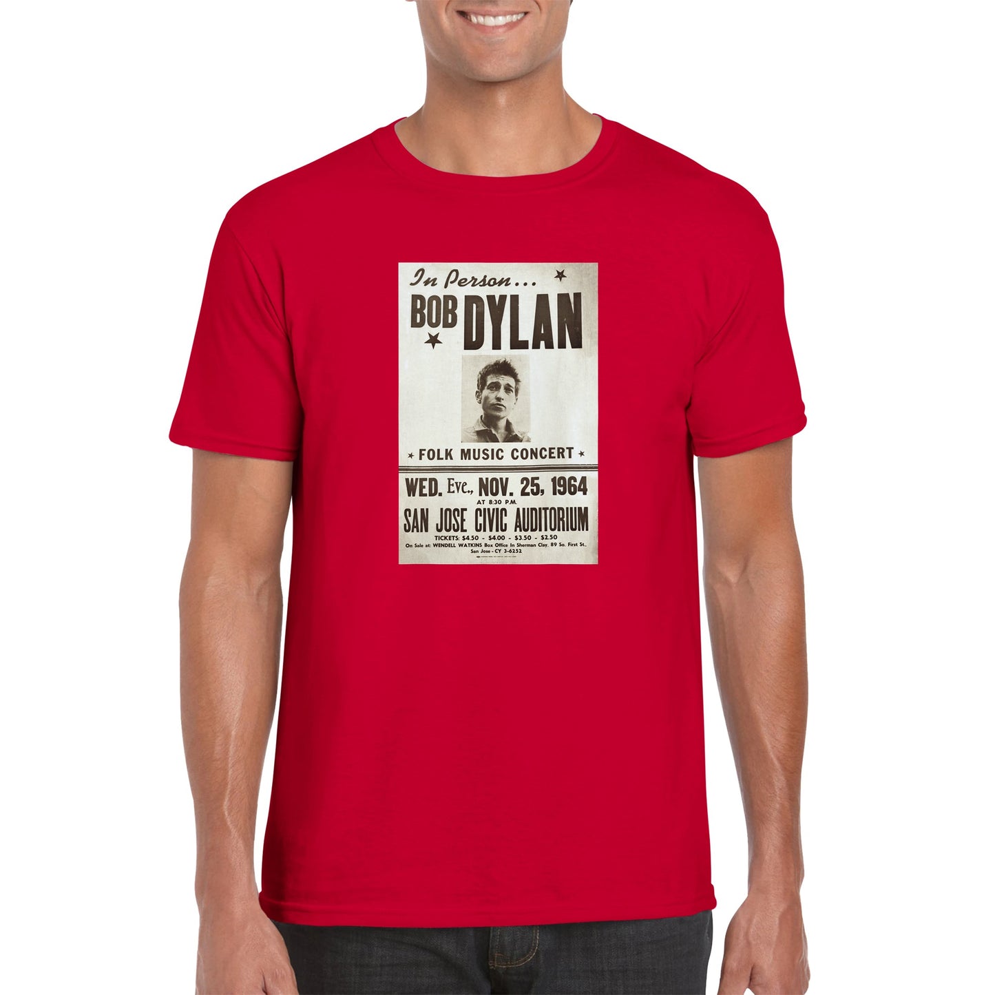 Bob Dylan #2 Classic Unisex Crewneck T-shirt - Posterify