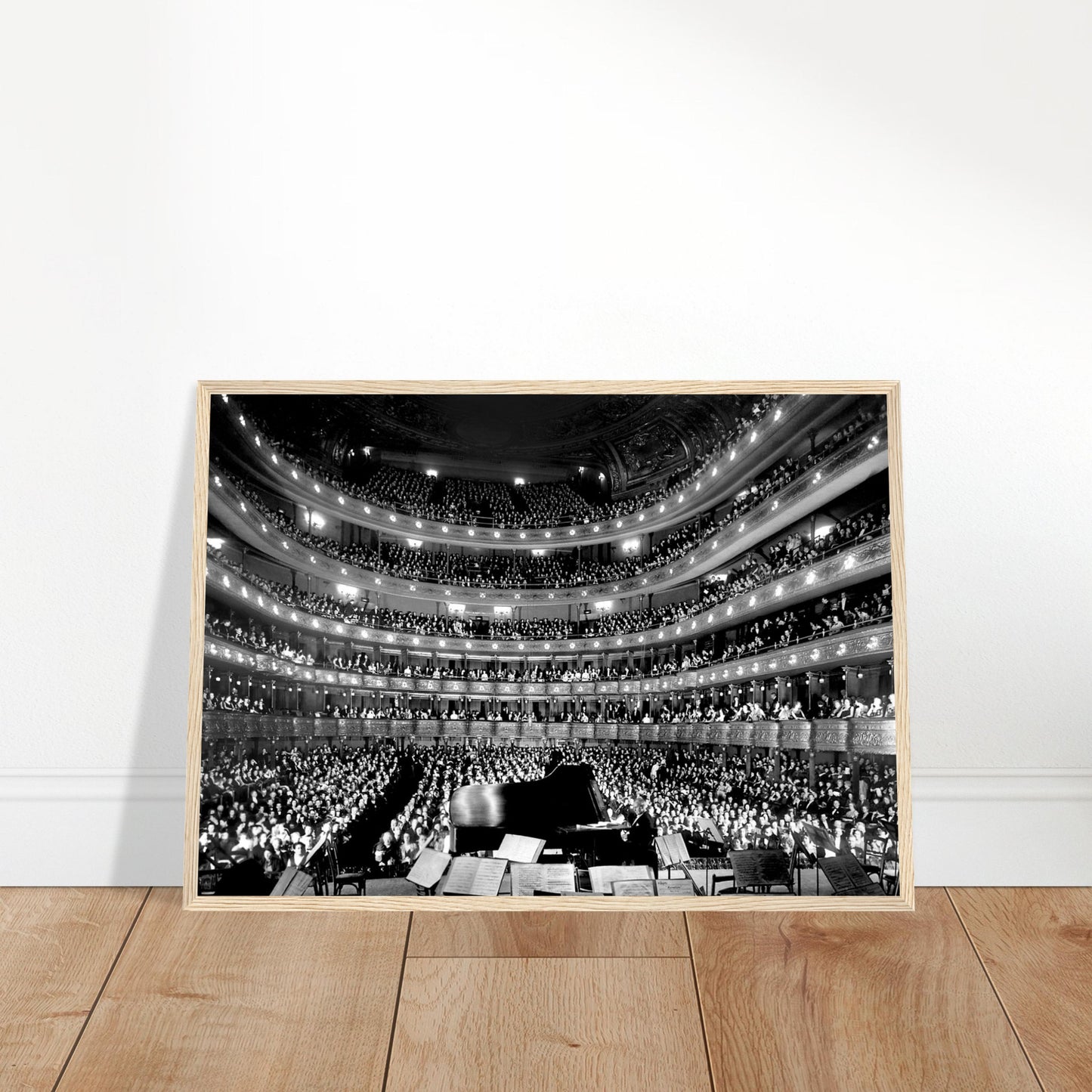 The Former Metropolitan Opera House (39th St) New York City, Piano Concert by Josef Hofmann - Posterify