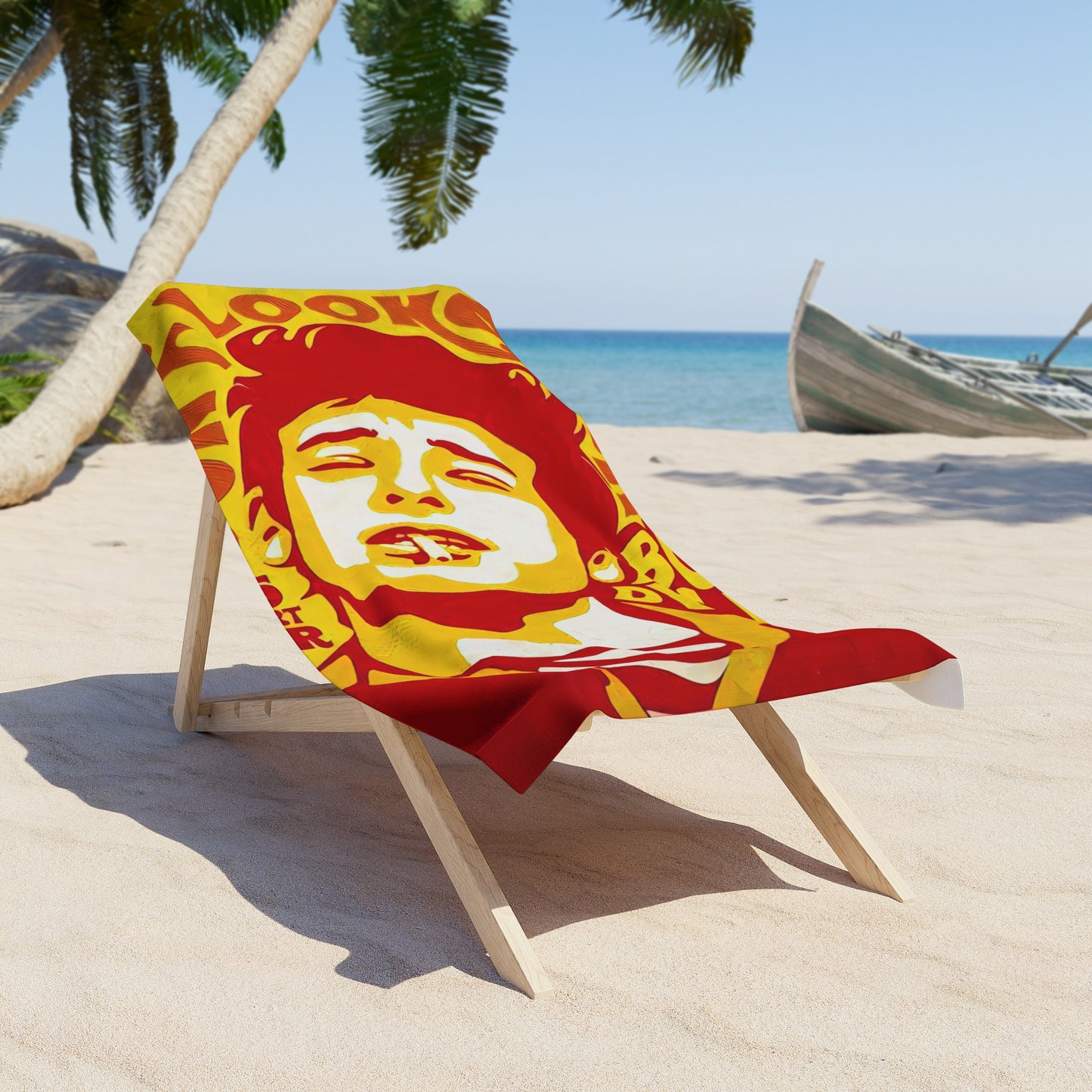 Bob Dylan Beach Towel