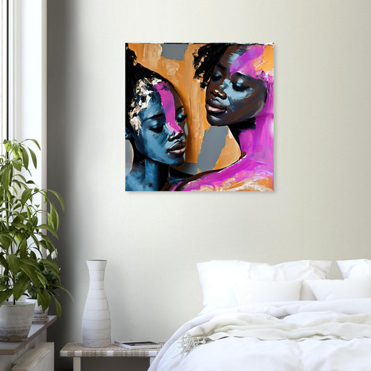 Abstract Portrait Poster by Posterify Design on Premium Matte Paper
