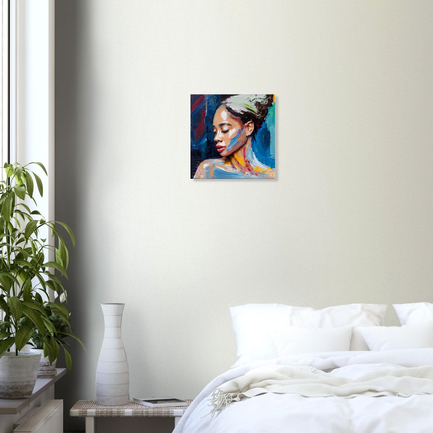 Canvas Print Abstract Portrait by Posterify Design - Posterify