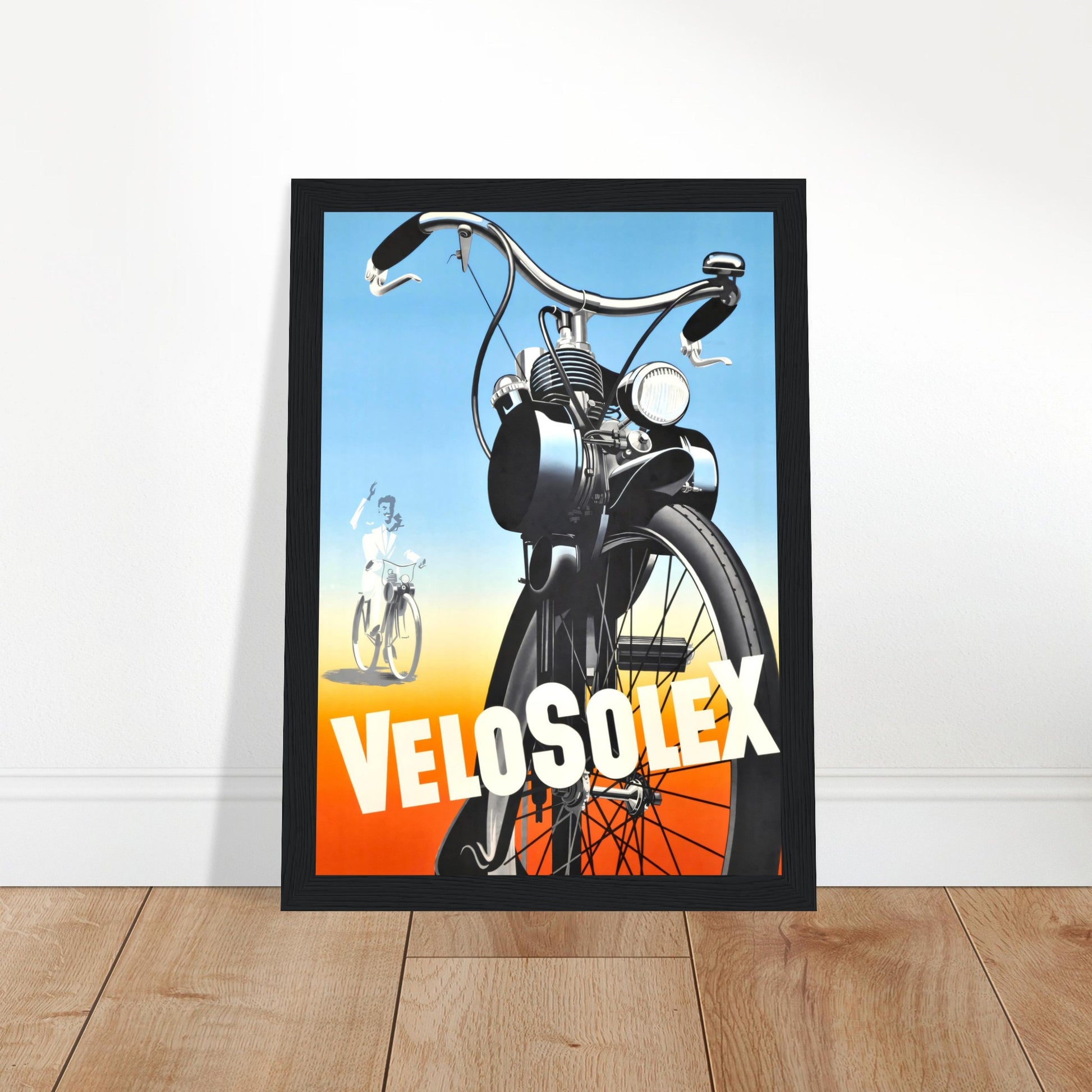 Vintage Poster Reprint, Velo Solex, Wall Art on Premium Paper - Posterify