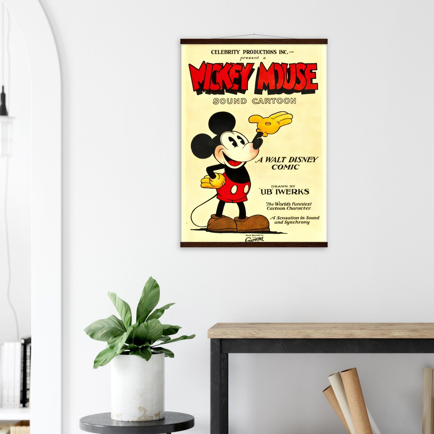 Mickey Mouse 1st edition Vintage Poster on Premium Matte paper - Posterify
