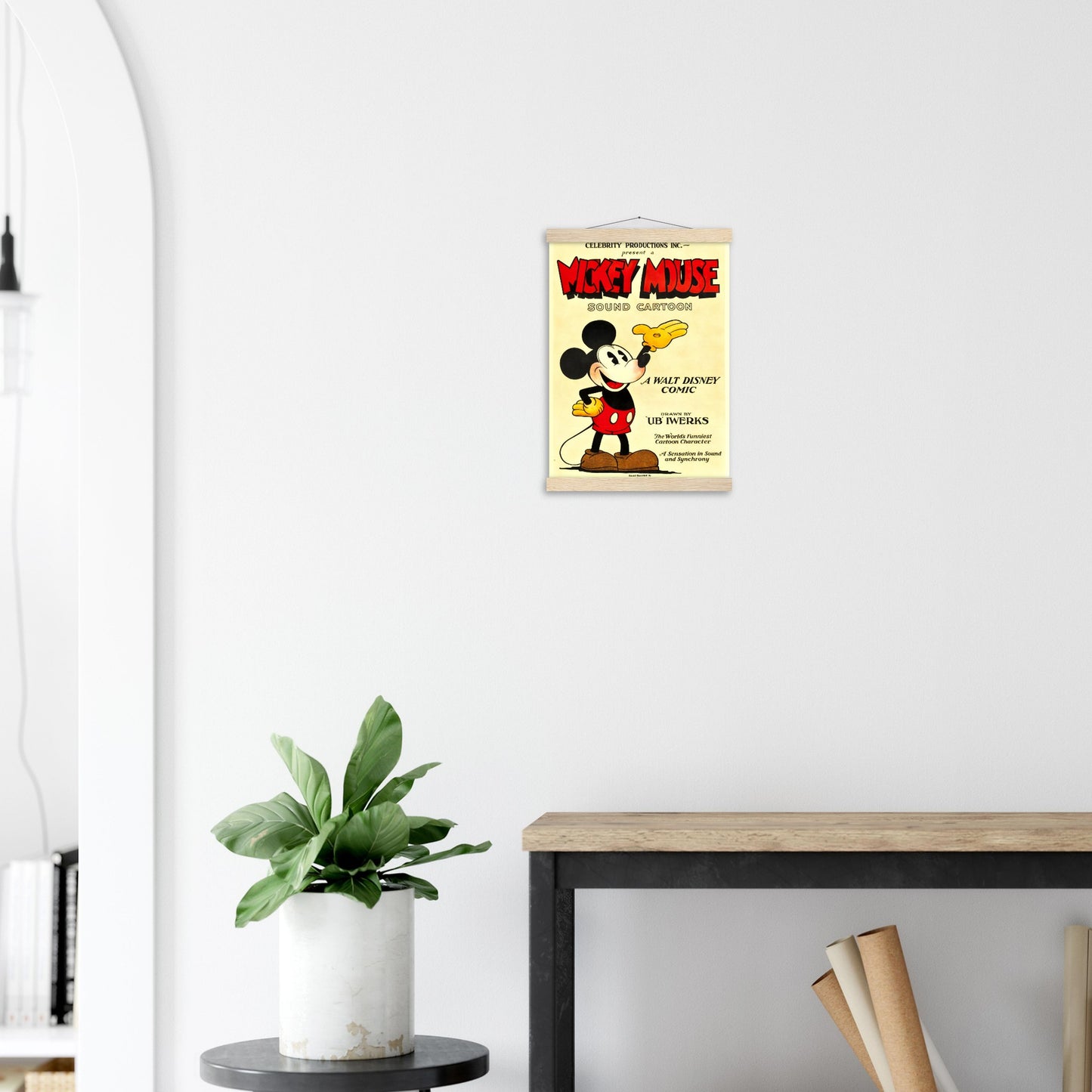 Mickey Mouse 1st edition Vintage Poster on Premium Matte paper - Posterify