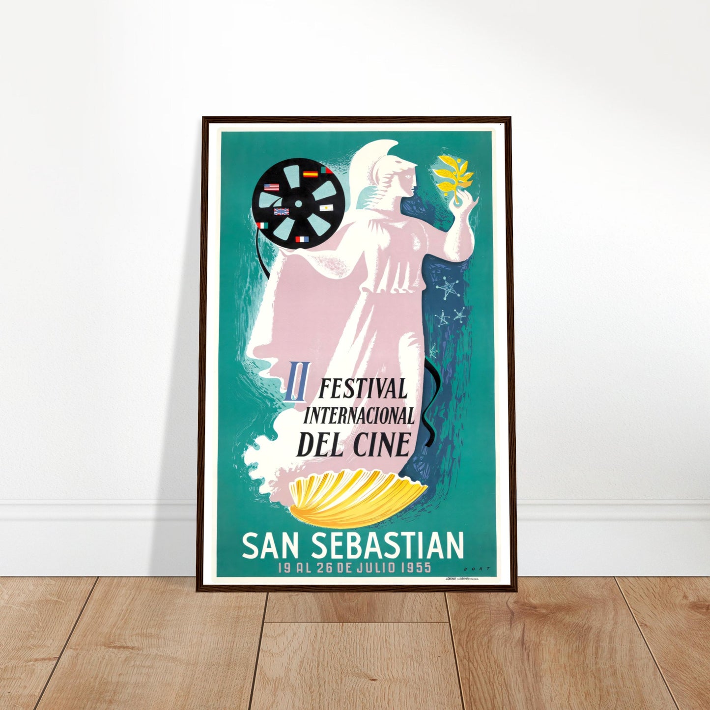 San Sebastián Vintage Poster Reprint on Premium Matte Paper - Posterify