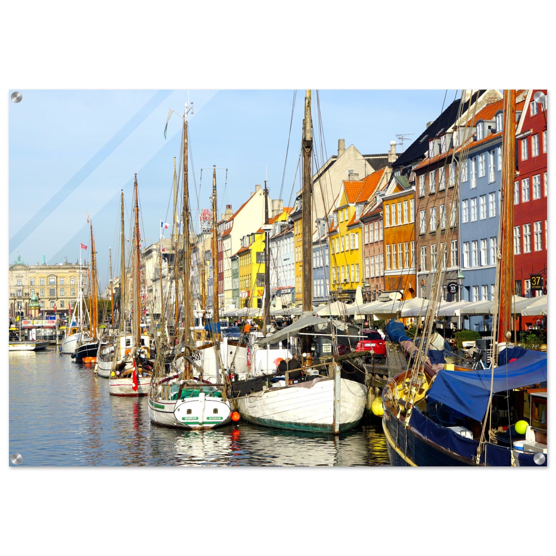 Acrylic HQ Photo Print of Nyhavn in Copenhagen - Posterify