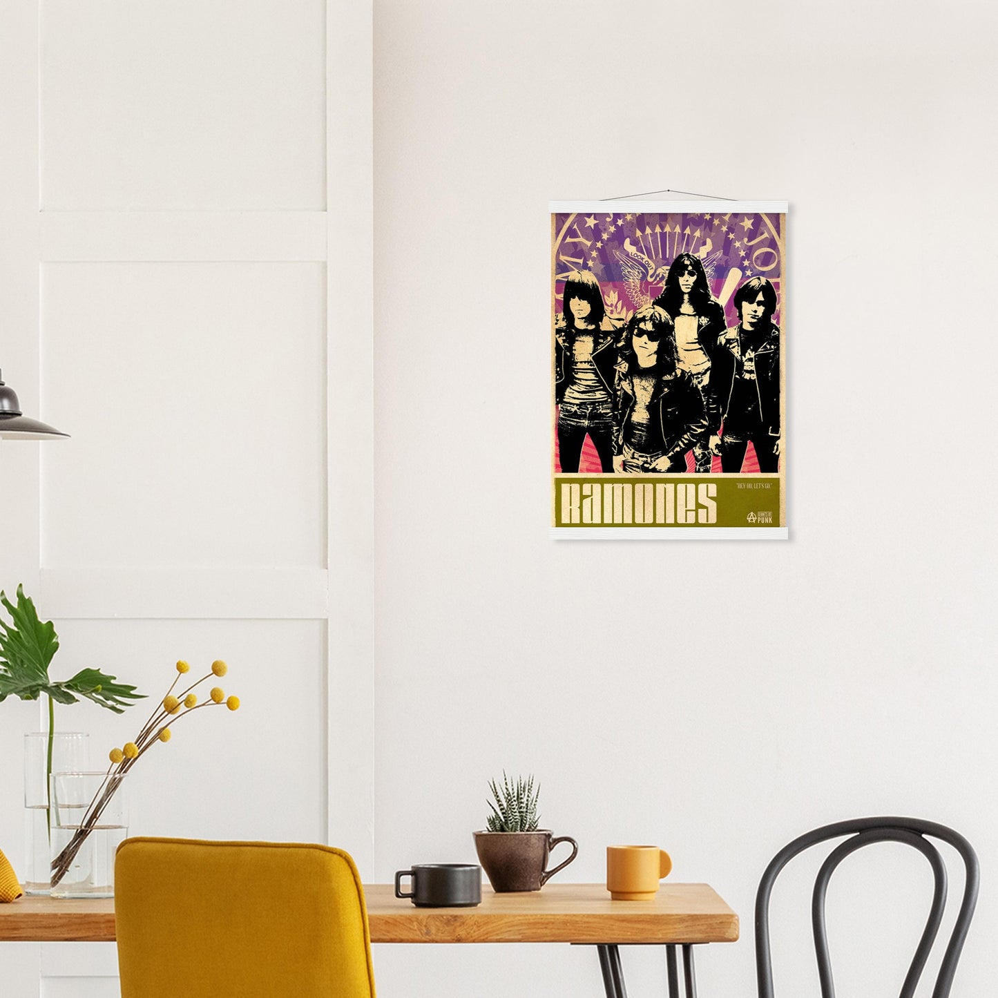 Ramones Vintage Poster reprint on Premium Poster Matte Paper - Posterify