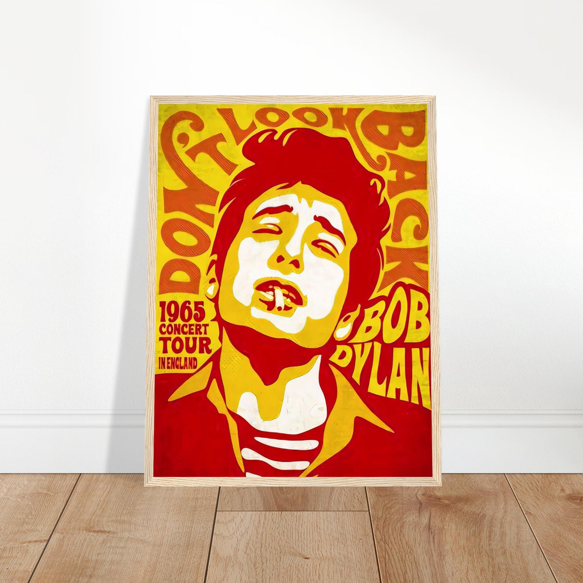 Bob Dylan Vintage Poster Reprint on Premium Matte Paper - Posterify
