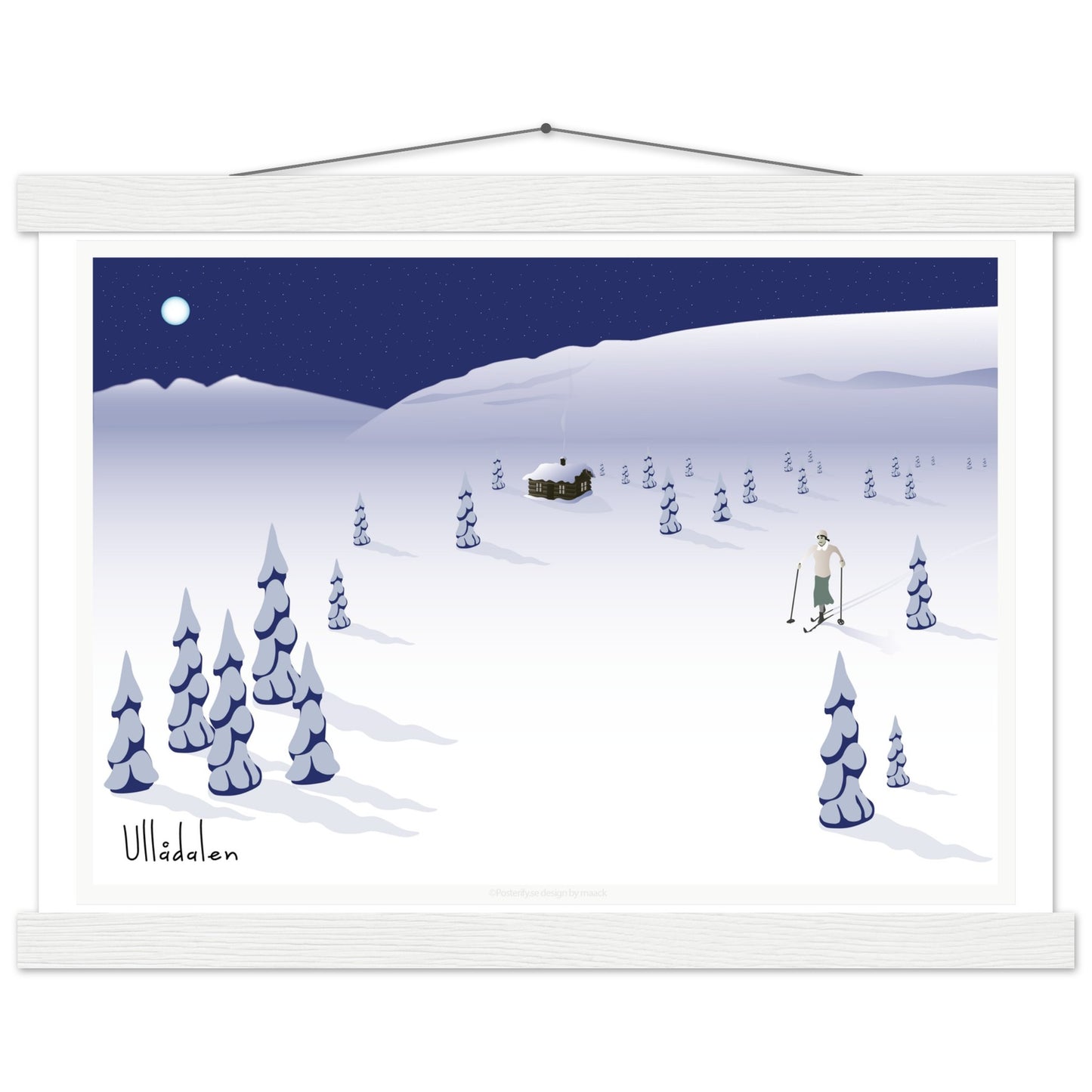 Ullådalen, Åre, Sweden, by Posterify design, Poster on Premium Matte Paper - Posterify