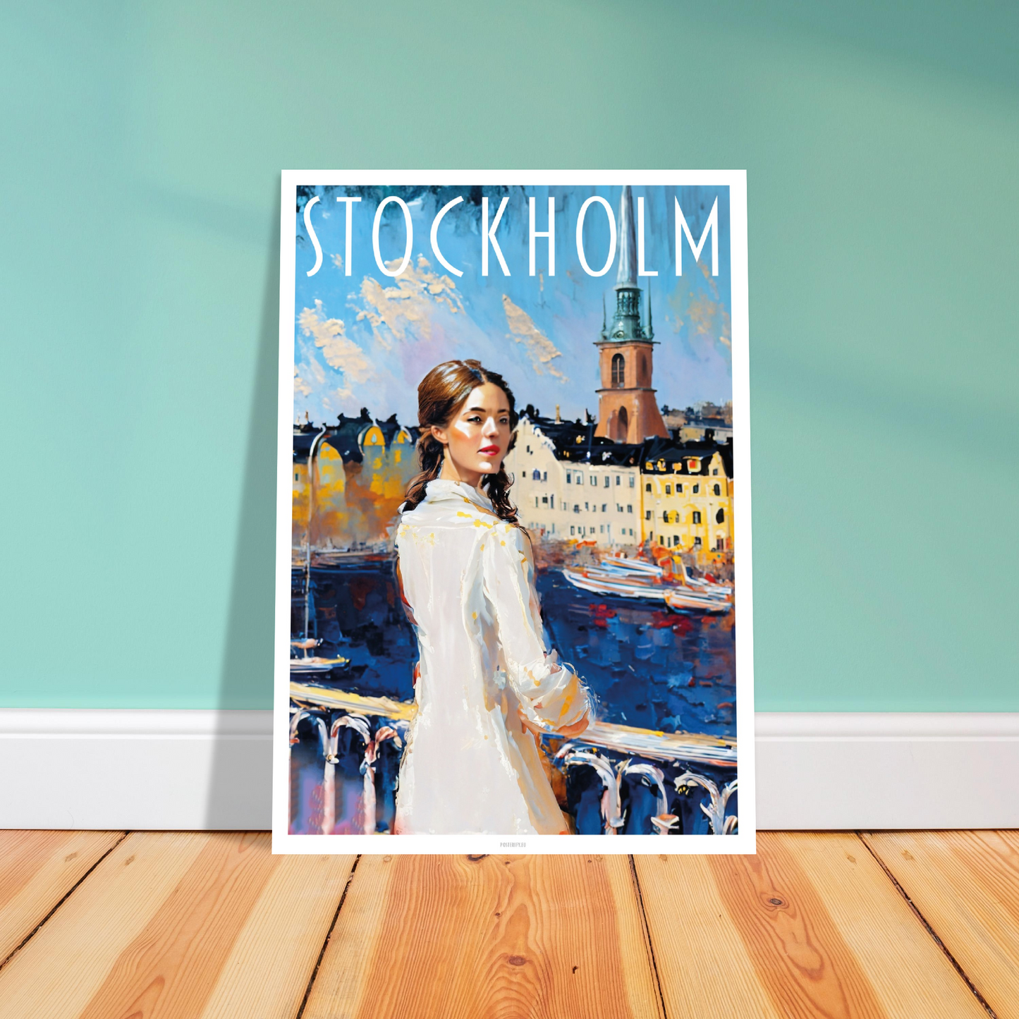 Stockholm Poster By Posterify Design on Premium Matte Paper - Posterify