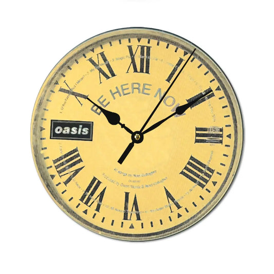 Oasis CD Wood Clock - Image #1