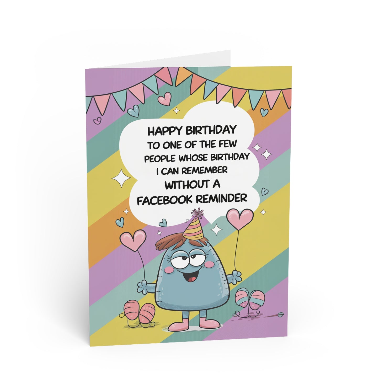 Funny Birthday Greeting Card.