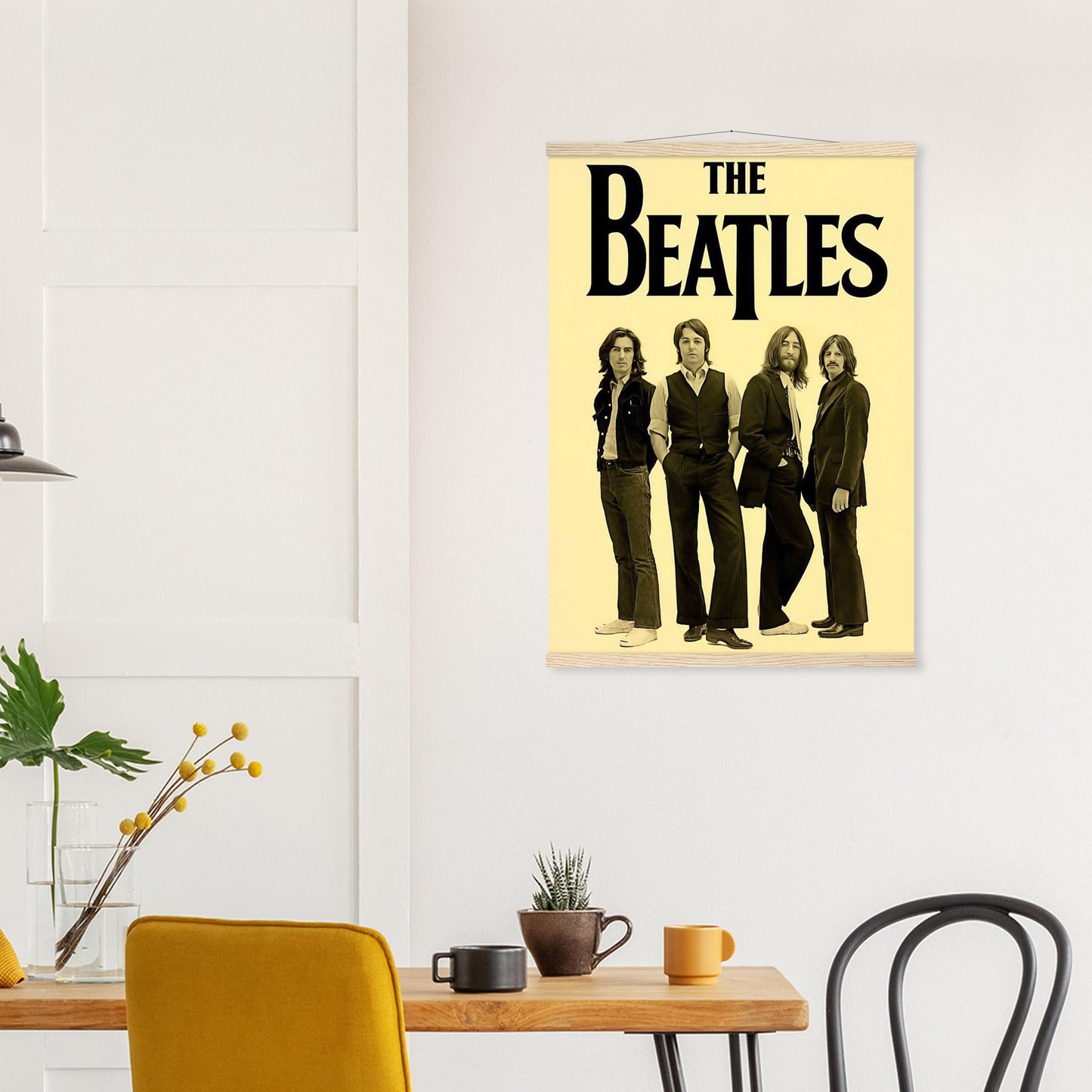 The Beatles Vintage Poster Reprint on Premium Matte Paper - Posterify