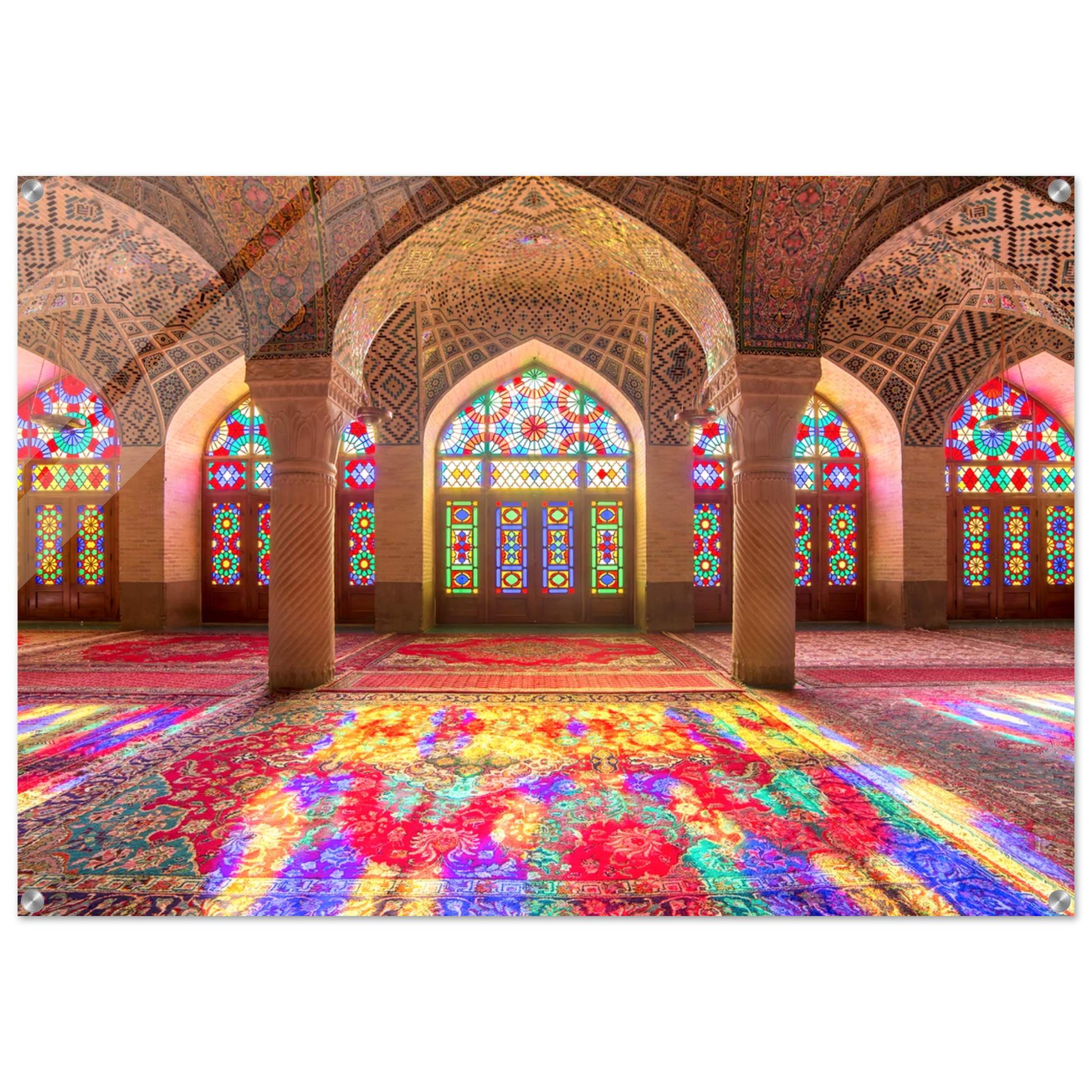 Acrylic HQ Photo Print of Shah Cheragh #2, Shiraz Mosque in Iran - Posterify