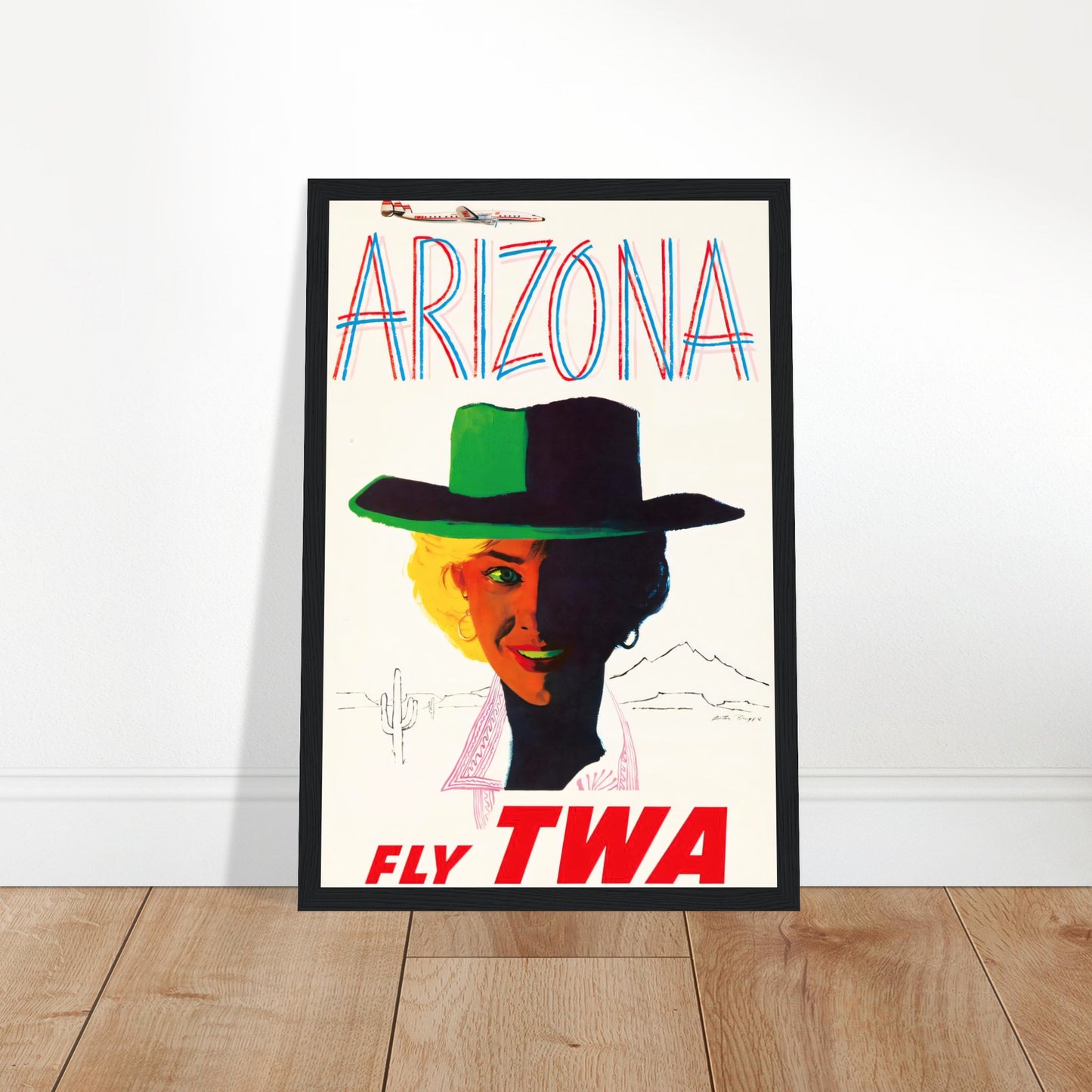 Arizona Vintage Poster Reprint on Premium Matte Paper - Posterify
