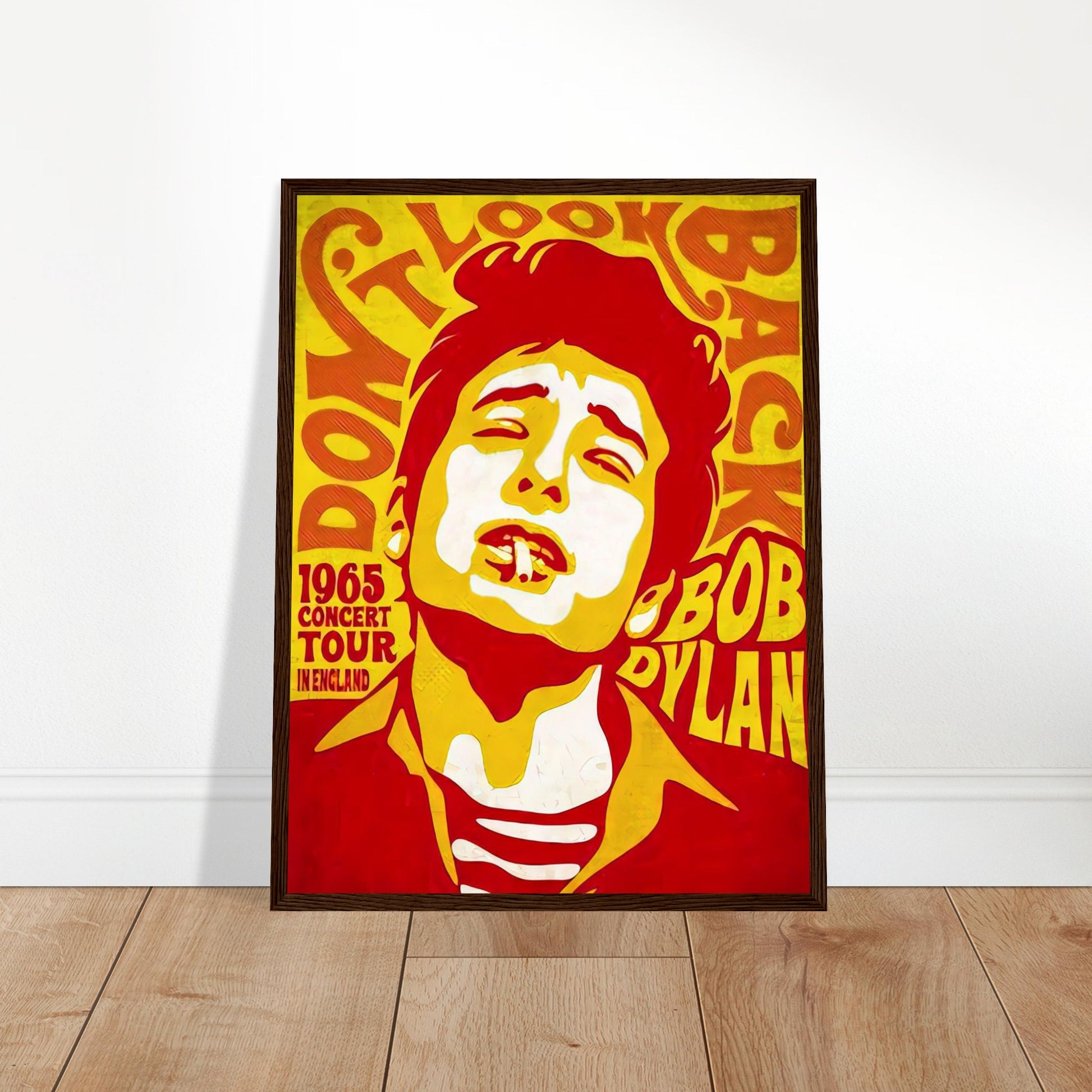 Bob Dylan Vintage Poster Reprint on Premium Matte Paper - Posterify